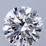 GIA 1.52 Carat Round Brilliant Natural Diamond 鑽石