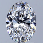 GIA 1 Carat Oval Natural Diamond 鑽石