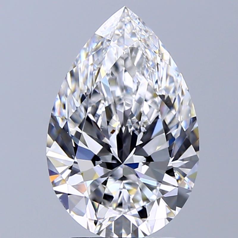 GIA 3.01 Carat Pear Natural Diamond 鑽石