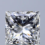 GIA 1.4 Carat Princess Cut Natural Diamond 鑽石
