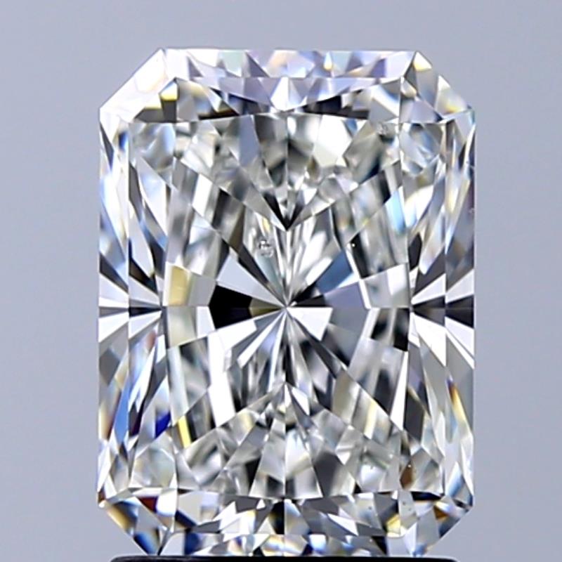 GIA 2.01 Carat Radiant Cut Natural Diamond 鑽石