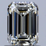 GIA 1 Carat Emerald Natural Diamond 鑽石