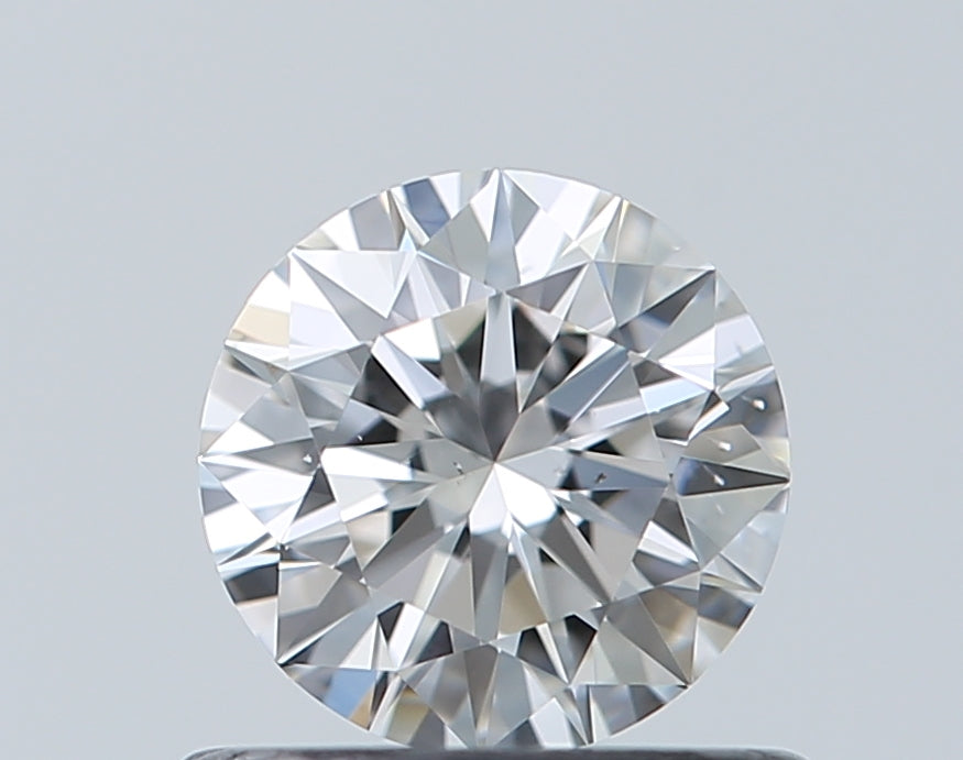 GIA 0.57 Carat Round Brilliant Natural Diamond 鑽石