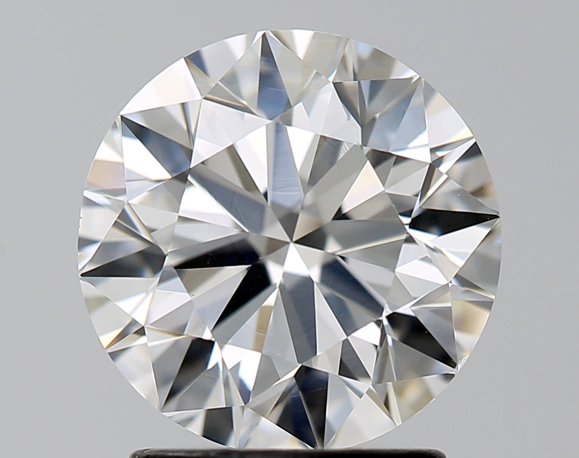 GIA 2 Carat Round Brilliant Natural Diamond 鑽石