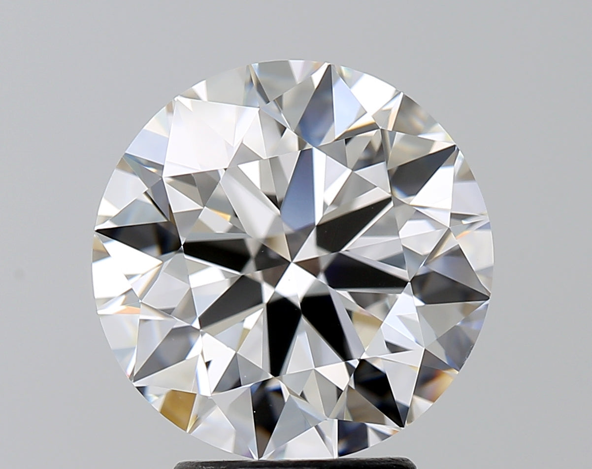 GIA 3.52 Carat Round Brilliant Natural Diamond