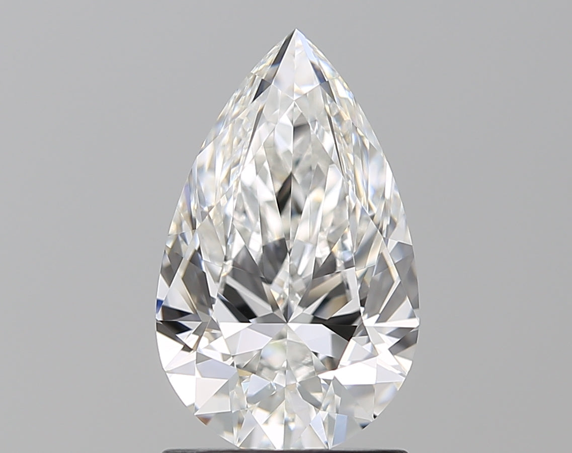 GIA 1.51 Carat Pear Natural Diamond