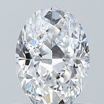 GIA 0.9 Carat Oval Natural Diamond 鑽石