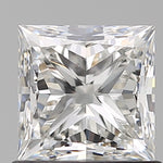 GIA 1.04 Carat Princess Cut Natural Diamond