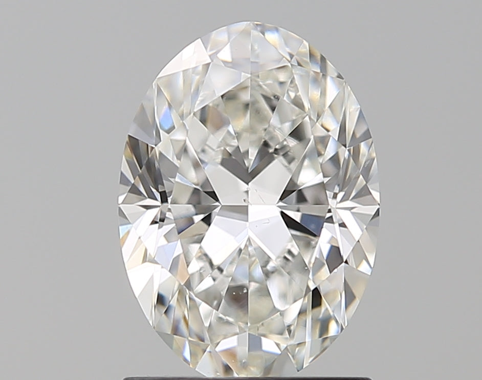 GIA 1.35 Carat Oval Natural Diamond
