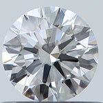 GIA 0.51 Carat Round Brilliant Natural Diamond 鑽石