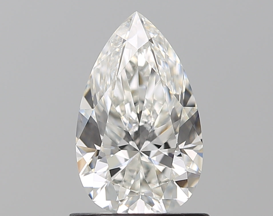 GIA 1.00 Carat Pear Natural Diamond