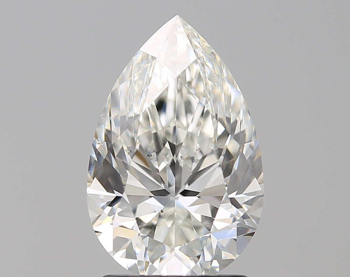 GIA 2.04 Carat Pear Natural Diamond 鑽石