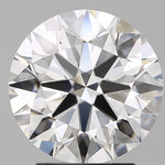 GIA 3.08 Carat Round Brilliant Natural Diamond 鑽石