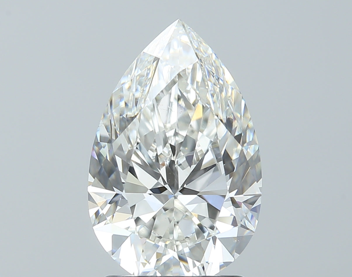 GIA 2.2 Carat Pear Natural Diamond 鑽石