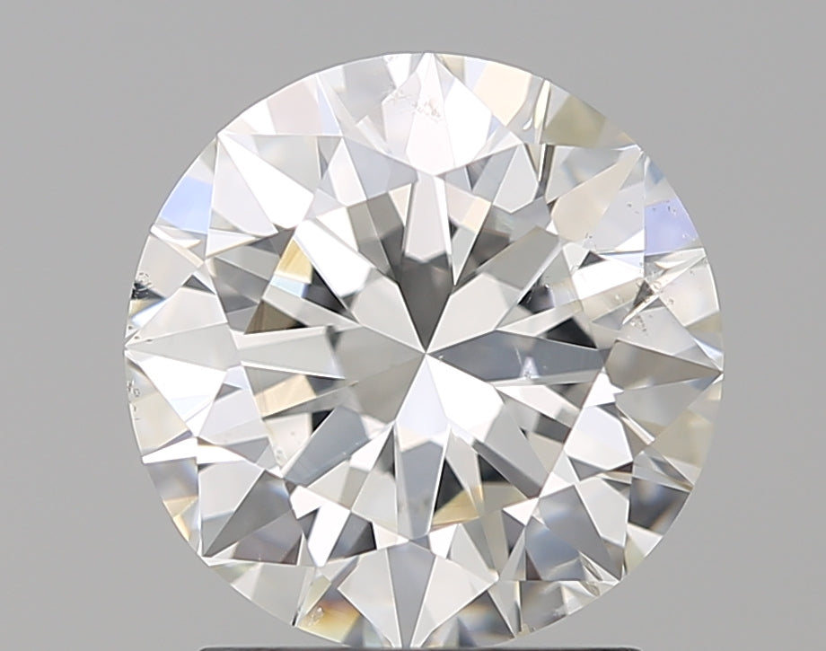 GIA 2 Carat Round Brilliant Natural Diamond 鑽石