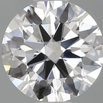 GIA 0.57 Carat Round Brilliant Natural Diamond