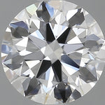 GIA 0.61 Carat Round Brilliant Natural Diamond