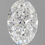 GIA 1.00 Carat Oval Natural Diamond