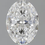 GIA 1.00 Carat Oval Natural Diamond