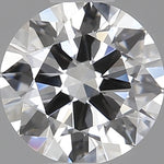 GIA 0.50 Carat Round Brilliant Natural Diamond
