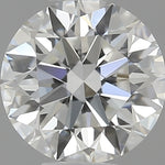 GIA 0.50 Carat Round Brilliant Natural Diamond