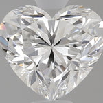 GIA 0.96 Carat Heart Natural Diamond