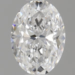 GIA 0.90 Carat Oval Natural Diamond