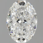 GIA 1.00 Carat Oval Natural Diamond