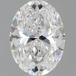GIA 1.00 Carat Oval Natural Diamond