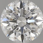 GIA 0.56 Carat Round Brilliant Natural Diamond