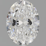 GIA 1.00 Carat Oval Natural Diamond