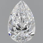 GIA 1.00 Carat Pear Natural Diamond