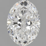 GIA 1.00 Carat Oval Natural Diamond