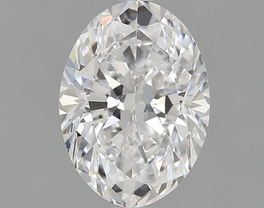 GIA 1.00 Carat Oval Natural Diamond