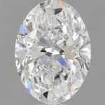 GIA 1.00 Carat Oval Natural Diamond