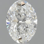 GIA 0.90 Carat Oval Natural Diamond