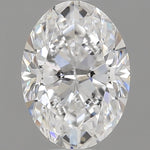 GIA 0.90 Carat Oval Natural Diamond