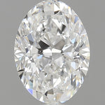 GIA 0.91 Carat Oval Natural Diamond