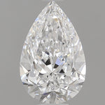 GIA 0.90 Carat Pear Natural Diamond