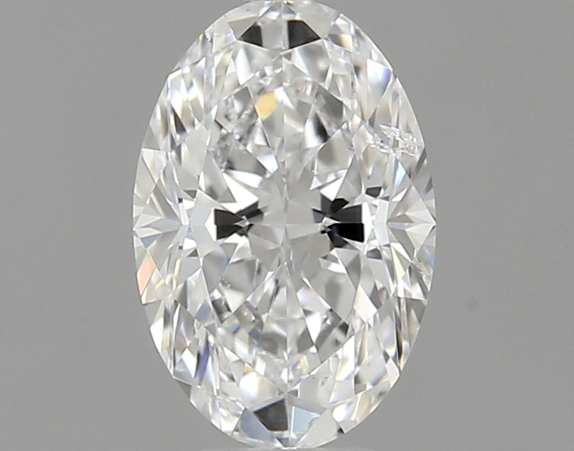 GIA 0.50 Carat Oval Natural Diamond