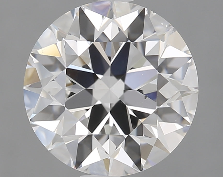 GIA 2.01 Carat Round Brilliant Natural Diamond 鑽石