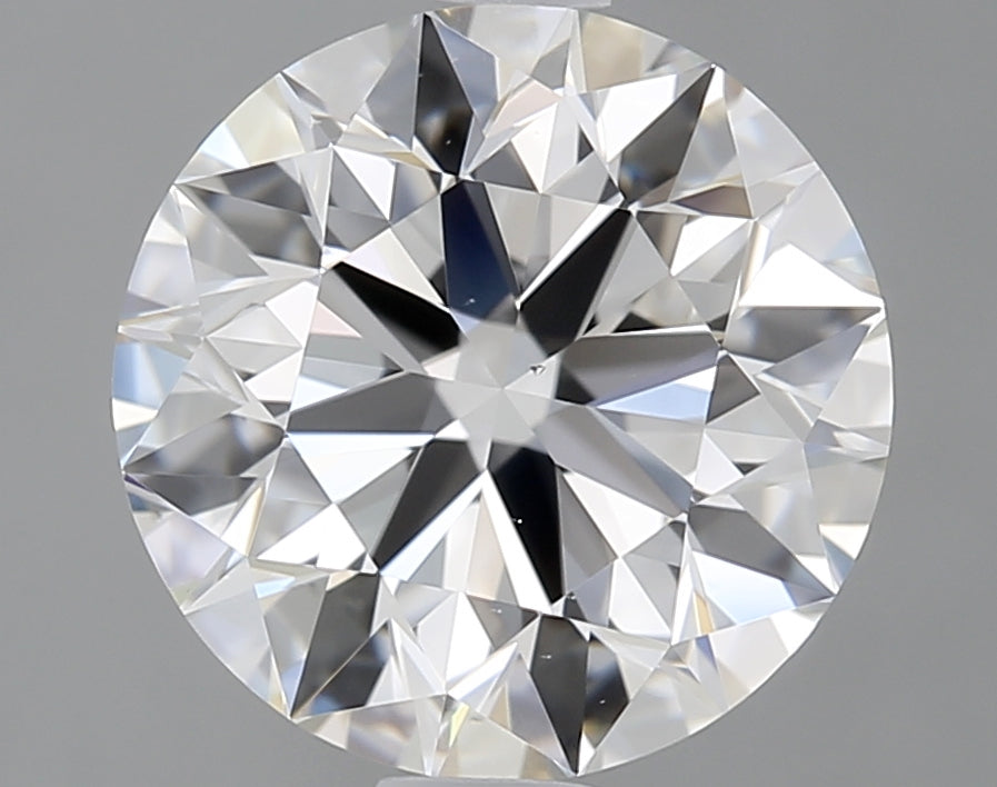 GIA 1.66 Carat Round Brilliant Natural Diamond 鑽石