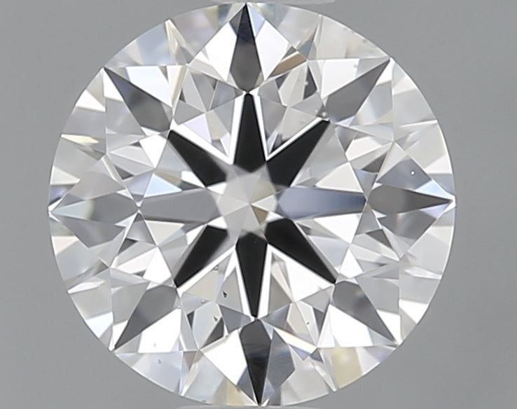 GIA 0.77 Carat Round Brilliant Natural Diamond 鑽石