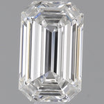 GIA 0.7 Carat Emerald Natural Diamond 鑽石