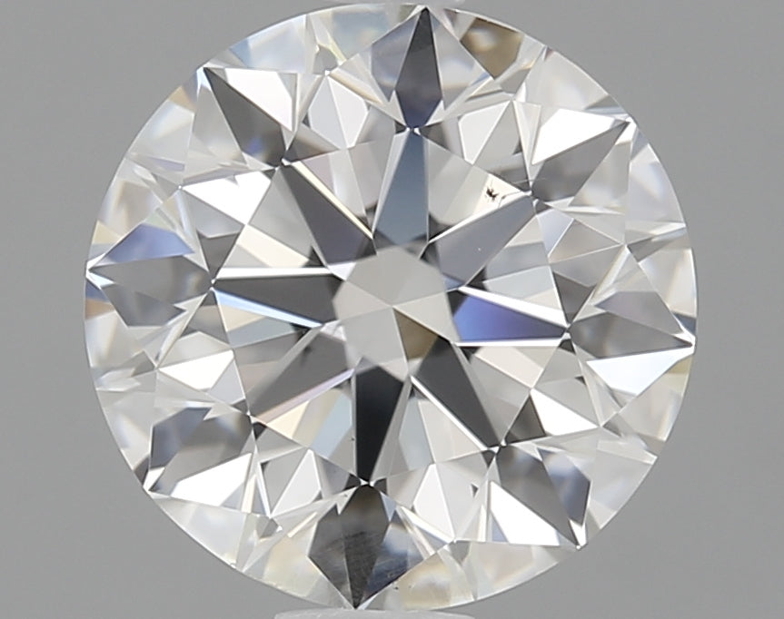 GIA 2 Carat Round Brilliant Natural Diamond 鑽石