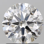 GIA 1.57 Carat Round Brilliant Natural Diamond 鑽石