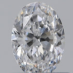 GIA 0.50 Carat Oval Natural Diamond