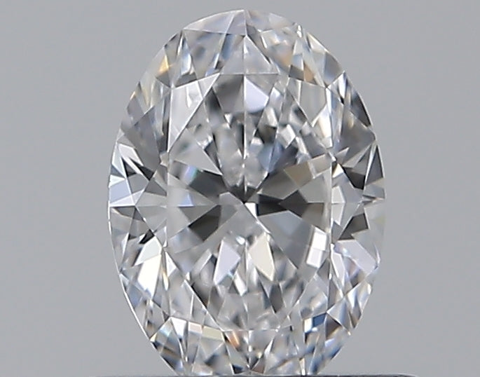 GIA 0.50 Carat Oval Natural Diamond