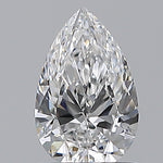 GIA 0.73 Carat Pear Natural Diamond 鑽石