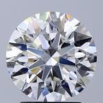 GIA 2.51 Carat Round Brilliant Natural Diamond